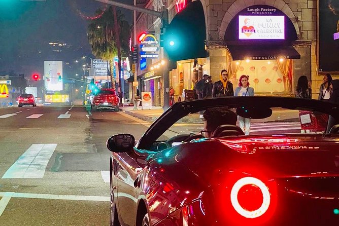 1-Hour Driving Tour from Hollywood to Beverly Hills in a Ferrari - How the Chauffeur, Private Guide, and Co-Pilot Instructor Work Together