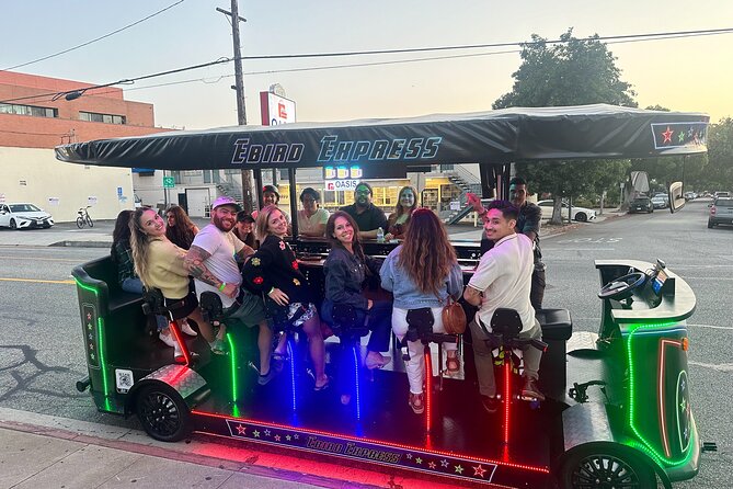 2 Hours Party Bike Pub Crawl Tour in Glendale California - Stop Timing and Group Size: Why 30 Minutes Each Works