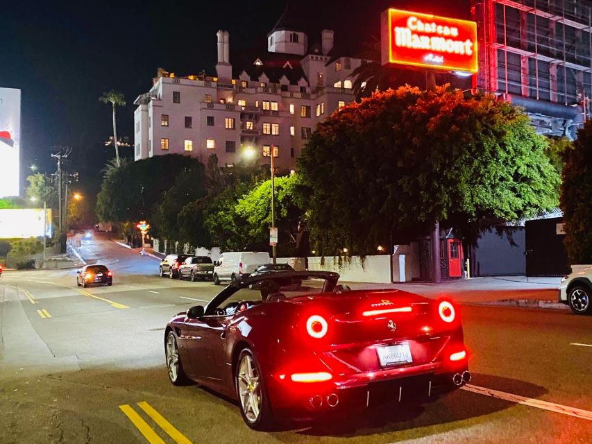 20 Min Ferrari tour in Hollywood (Drive or Be driven) - The Ferrari California T on Hollywood Blvd: what you’ll really feel