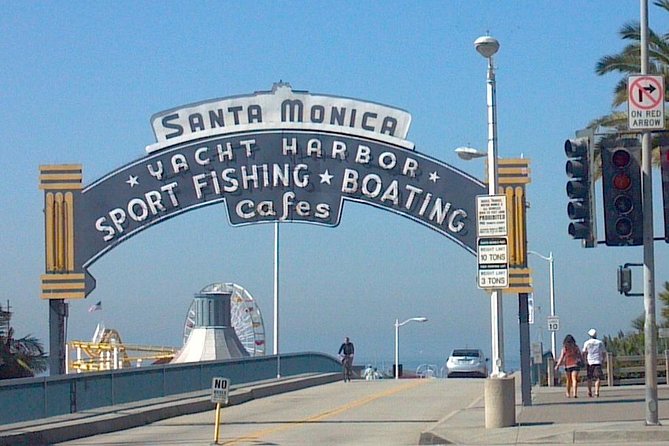 3.5 Hour Coastal Tour of Santa Monica, Venice Beach and Malibu - Santa Monica Pier: a quick win to start with big energy