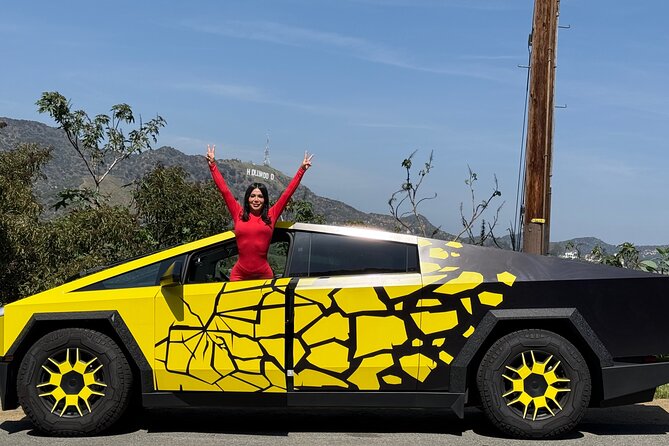 30-Minute Driving Tour: Explore Los Angeles in a Cybertruck - A 30-minute Cybertruck route that still feels like Hollywood