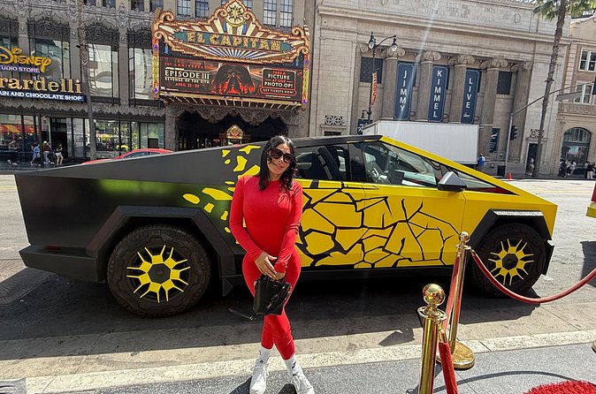 50-Minute Driving Tour: Explore Hollywood in a Cybertruck - The guide can make or break your time in traffic