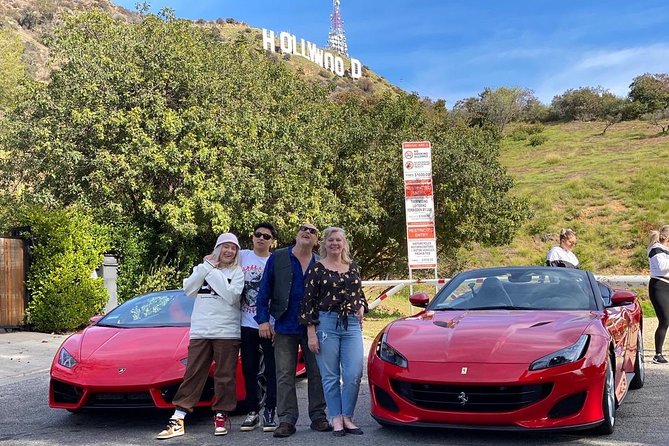 50-Minute Driving Tour: Explore Hollywood Sign in a Ferrari - Hollywood Boulevard, Theatres, Walk of Fame: Your Quick LA Orientation