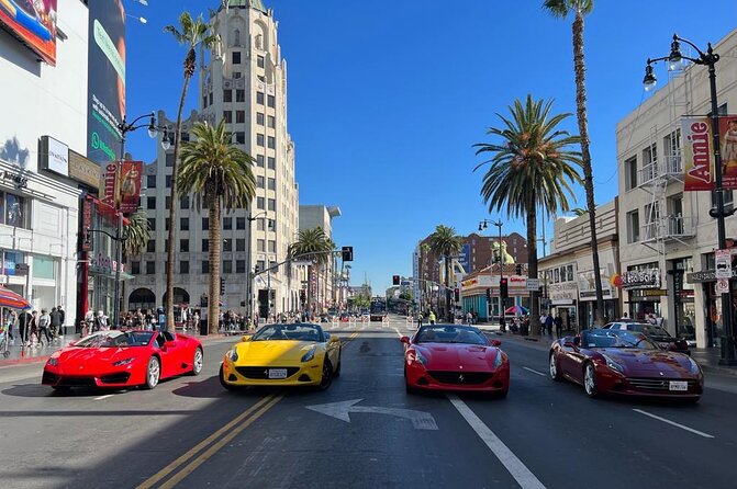 50-Minute Driving Tour: Explore Los Angeles in a Lamborghini - Movie-premiere legends: Chinese, Kodak, El Capitan, and Egyptian theaters