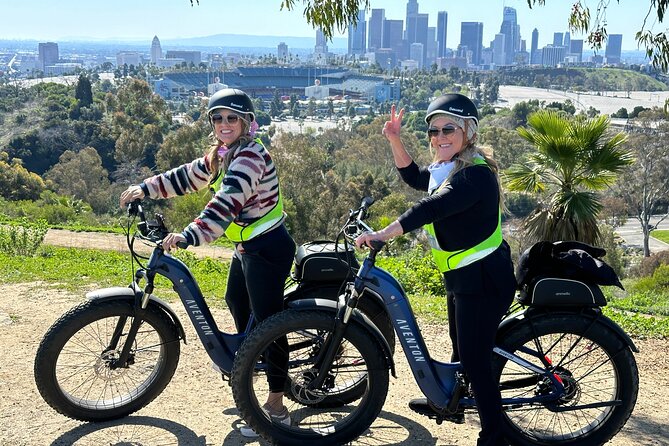 Best of Downtown Los Angeles by Luxury E-Bike - Atwater Village Start: named e-bikes and a quick safety setup
