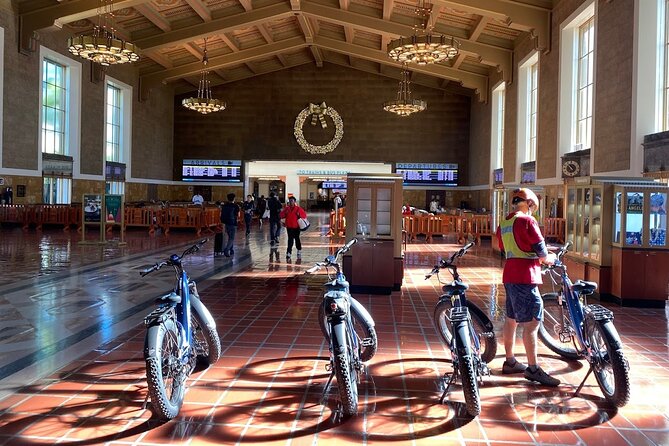 Best of Downtown Los Angeles by Luxury E-Bike - Brewery Artist Lofts and the Stronghold: riding through a living art complex