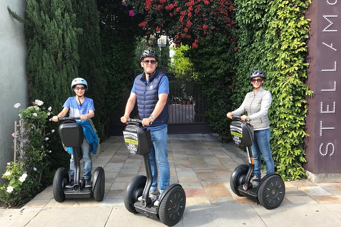 Beverly Hills Segway Tour - Beverly Gardens Park and the Beverly Hills sign photo moment