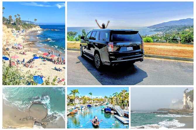California Beach Towns and Celebrity Homes Private Flexible Tour - Laguna Beach: cliffs, caves, and the Montage stroll