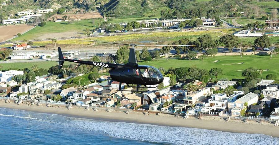 California Coastline & Hollywood Celebrity Helicopter Tour - Hollywood to the Pacific in 30 Minutes