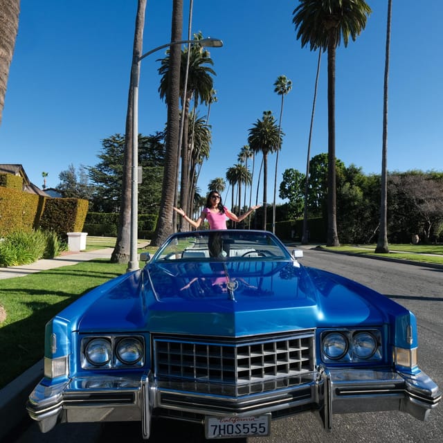 Discover LA in a 1973 Cadillac Eldorado convertible - Key highlights worth planning around