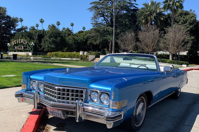 Discover LA in a Classic Cadillac Eldorado - Melrose Avenue Photo Stops and Street Art Energy