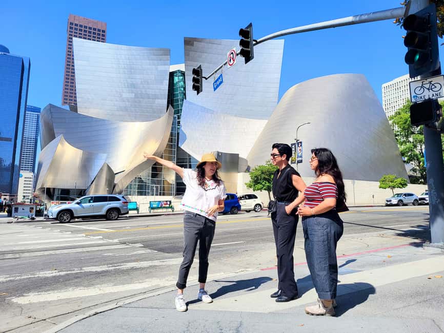 Downtown LA Arts Tour with MOCA & The Broad + Infinity Room - California Plaza and Grand Park: where DTLA people gather