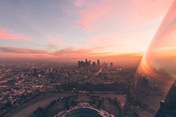 Downtown LA Lights: Your Private Sunset and Night Helicopter Tour - Getting There: Long Beach Start, Easy Start Mood