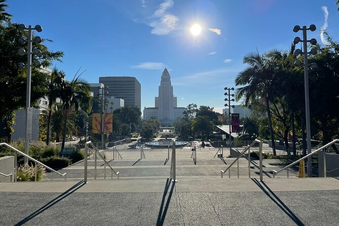 Downtown Los Angeles: A Self-Guided Audio Tour - Bunker Hill Steps and the Spanish Steps comparison