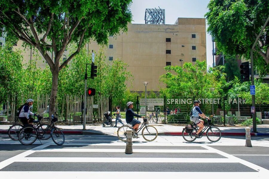 Downtown Los Angeles Bike Tour: Top 10 DTLA - Historic Core to Angels Flight: Where Old LA Still Works