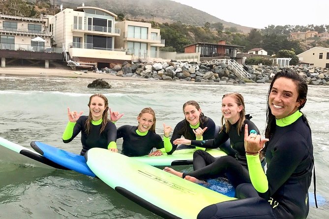 Experience Malibu with Exclusive 90-Minute Surf Lessons - Instructors who make it feel fun: Steele, Alex, and Anthony