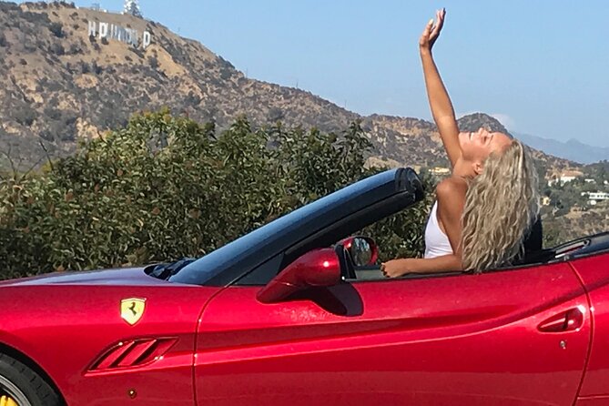 Ferrari "California T" Private Tour to Hollywood Sign View Point - Price reality: $84 per person and what’s actually included