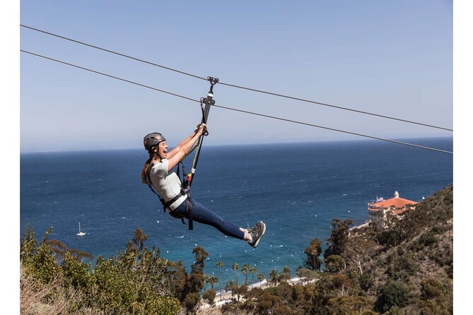 From LA: Catalina Island with Zipline Tour and Hotel Pickup - Price and value: what $355.90 is really buying