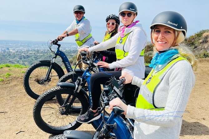 G'day LA by Luxury E-Bike: Griffith Park, Observatory to LA River - Rolling onto the LA River: Red Car Pedestrian Bridge and Hyperion Bridge