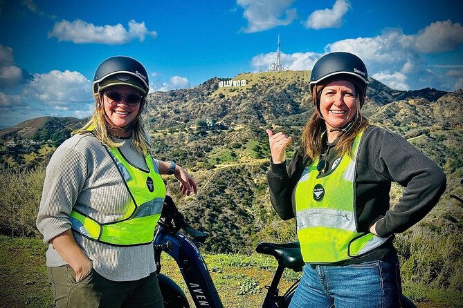 G'day LA by Luxury E-Bike: Griffith Park, Observatory to LA River - Hollywood Sign and Mount Hollywood Drive: the views that earn their airtime
