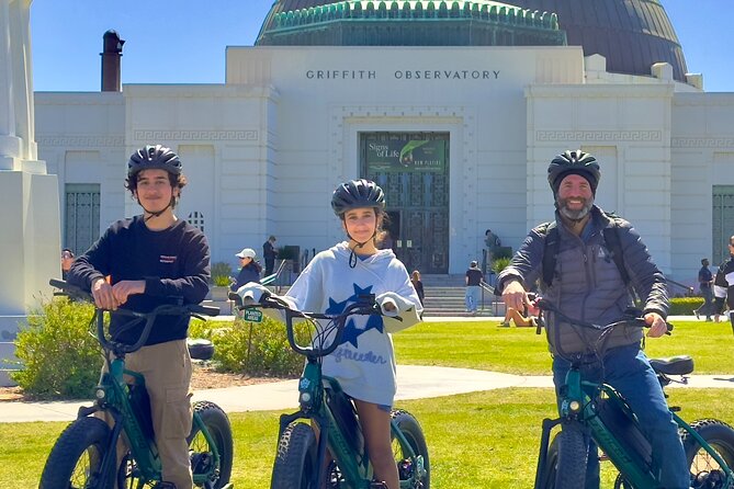 Griffith Observatory: Scott E-Bike Tours LA Private Tour - Hollywood Sign Time: The View You Came For