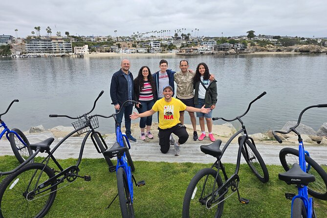 Hike and Bike through Orange County - Stop 3: Newport Beach—cruiser biking along the beachside bikeway