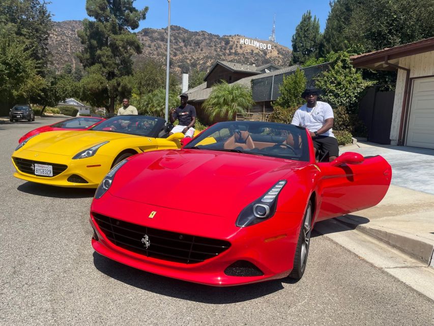 Hollywood: 30 min Hollywood Sign Ferrari Tour - Price, driving options, and add-ons that can change the vibe