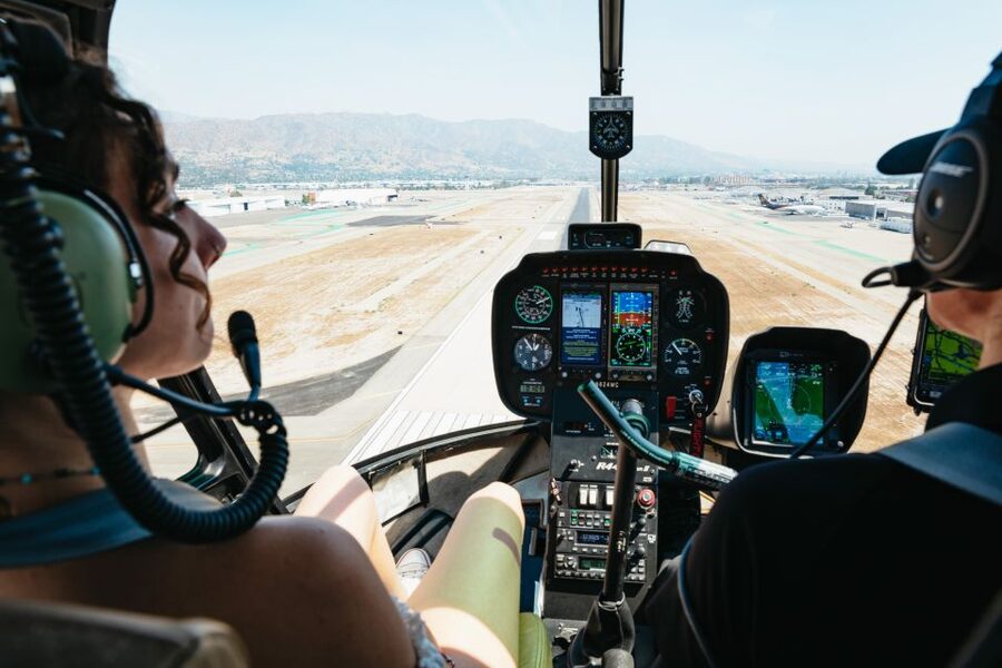 Hollywood & Beverly Hills Celebrity Helicopter Tour - The Route: Beverly Hills to Hollywood Sign to Studio Lots