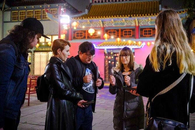 Hollywood Ghost Hunting Experience with Real Paranormal Tools - Celebrity handprints, the Walk of Fame area, and Hollywood icon stops