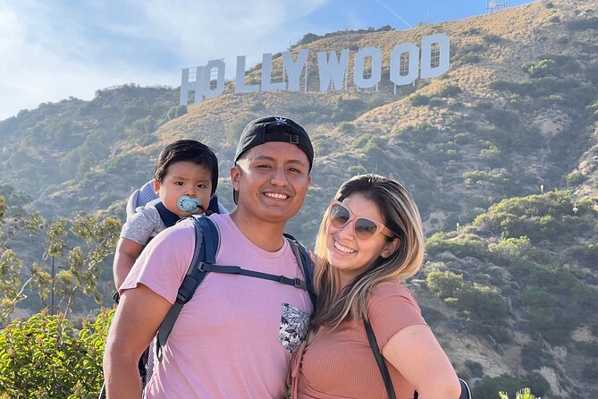 Hollywood Sign 2.5-Hour Tour with Comedians and Their Dogs - Stop 1: going right to the Hollywood Sign for panoramic photos