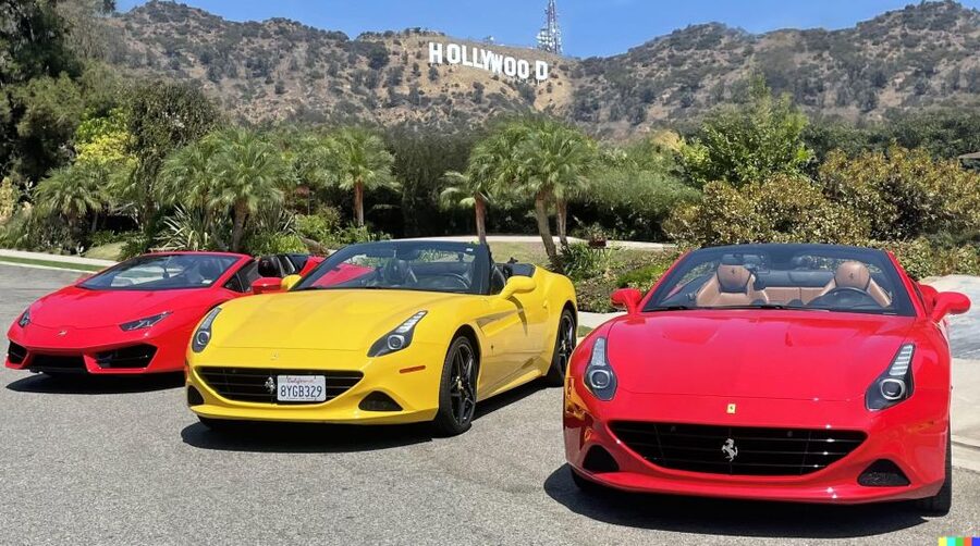 Hollywood Sign 30 Min Lamborghini tour (Drive or Be driven) - Getting Started at Hollywood and Highland (6808 Hollywood Blvd)