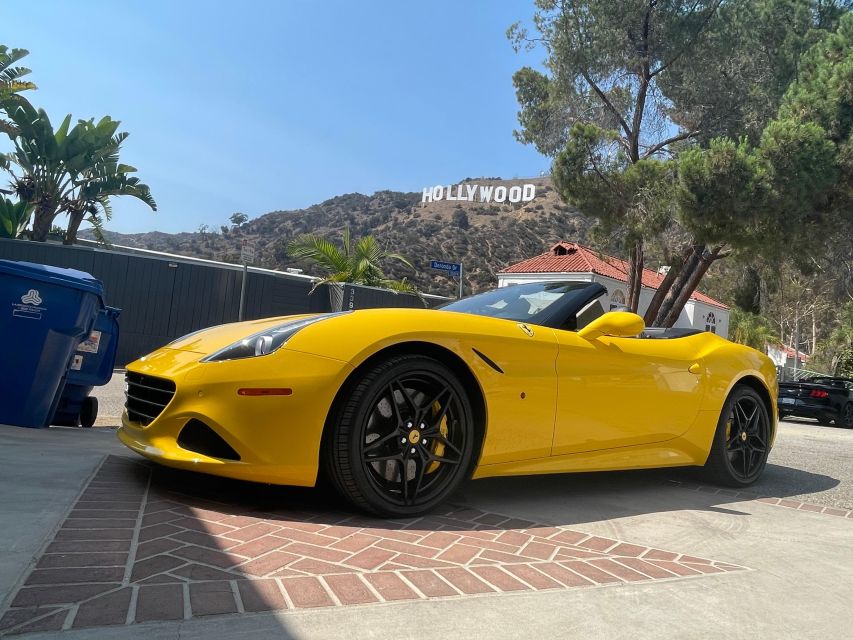 Hollywood Sign 50 Min Ferrari tour (drive or be driven) - The guides, their photo skills, and why names like Enzo and Alan come up