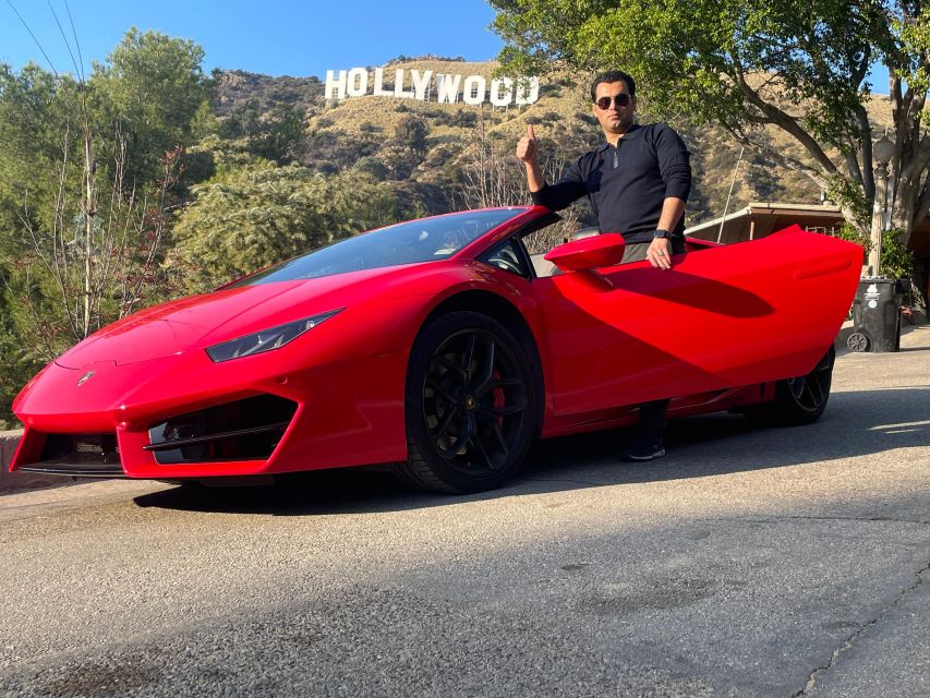 Hollywood Sign 50 Min Lamborghini tour (drive or be driven) - Hollywood Sign Photo Stop: Getting Close Without the Guesswork