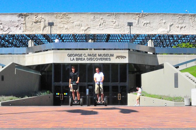 La Brea Tar Pits Segway Tour - Route stops beyond the Tar Pits: Museum Row moments