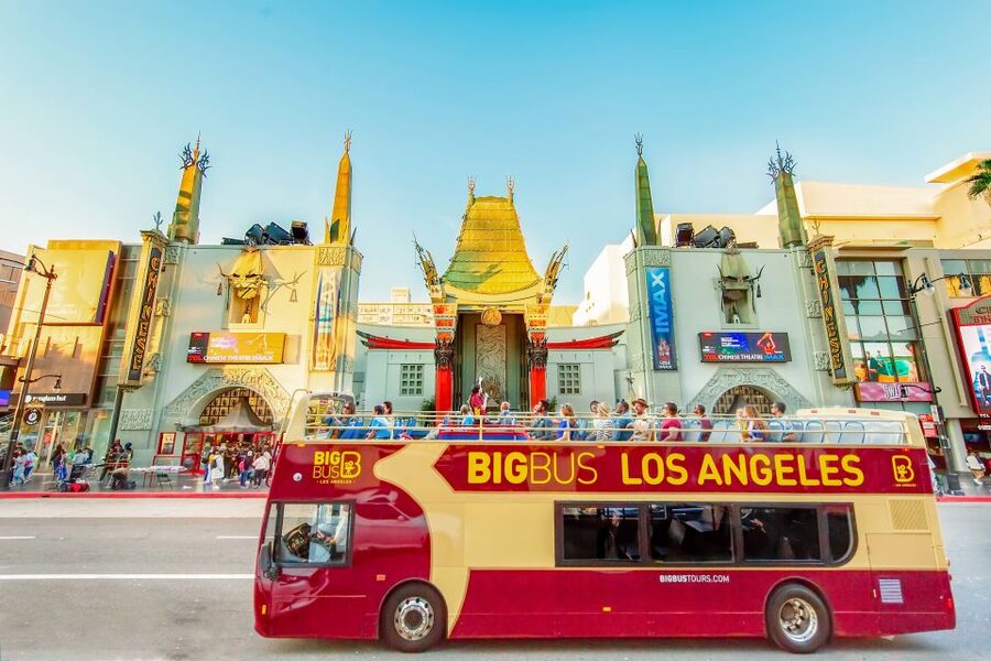 LA: Hop-on Hop-off Tour by Open-top Bus with 19 Stops - Blue Route Stop-by-Stop: Santa Monica Pier and Coastal Time
