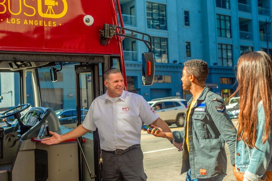 LA: Hop-on Hop-off Tour by Open-top Bus with 19 Stops - The TCL Chinese Theater Walking Tour Option