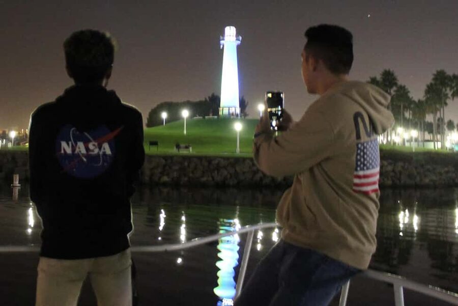Long Beach: Private Night Yacht Cruise With City Lights - Stop by Stop: From 200 Aquarium Way to Queen Mary, Beaches, and Parkers’ Lighthouse