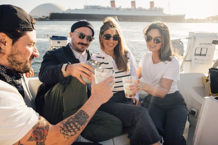 Long Beach: Private Sailboat Rental with Licensed Captain - Drinks, Polaroid Photo, and Appetizers: Making It a Real Occasion