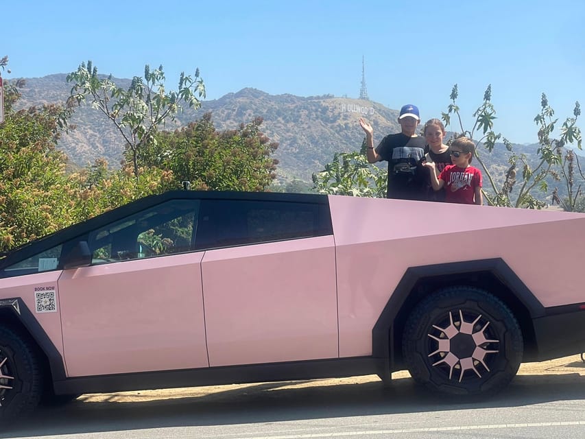 Los Angeles: 30-Minute Hollywood Sign Tesla Cyber Truck Tour - Key highlights to know before you go