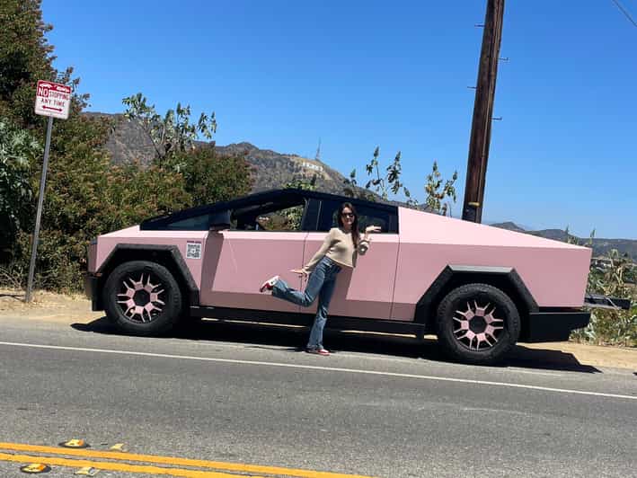 Los Angeles: 30-Minute Hollywood Sign Tesla Cyber Truck Tour - Drive or be driven: how to choose your comfort level
