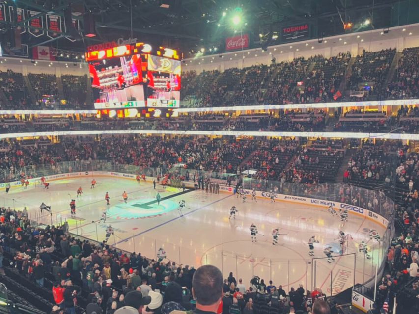 Los Angeles: Anaheim Ducks Ice Hockey Game Ticket - Duration and What That Time Actually Feels Like
