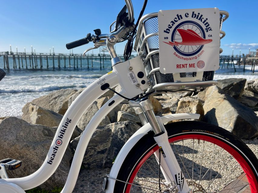 Los Angeles: Beach E-Bike Ride Redondo Beach to Santa Monica - Hermosa Beach Pier Plaza: surf-energy beach watching