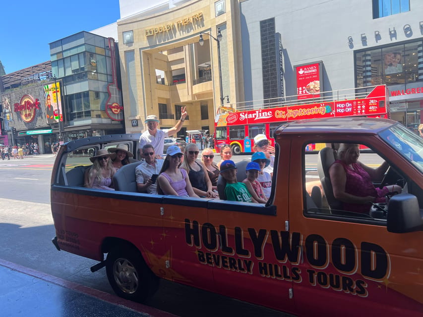 Los Angeles: Hollywood and Beverly Hills Open-Top Bus Tour - Beverly Hills Sign Area and Rodeo Drive Glamour, Without the Chaos
