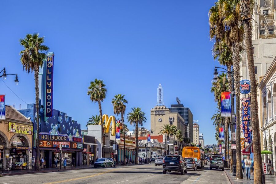 Los Angeles: Hollywood & Celebrity Homes Open-Air Bus Tour - Hollywood Hills and Mulholland Drive Views