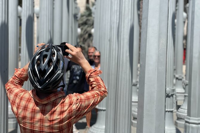Los Angeles: Hollywood Sign Electric Bike Tour - LACMA and La Brea Tar Pits, plus the studio gate feeling