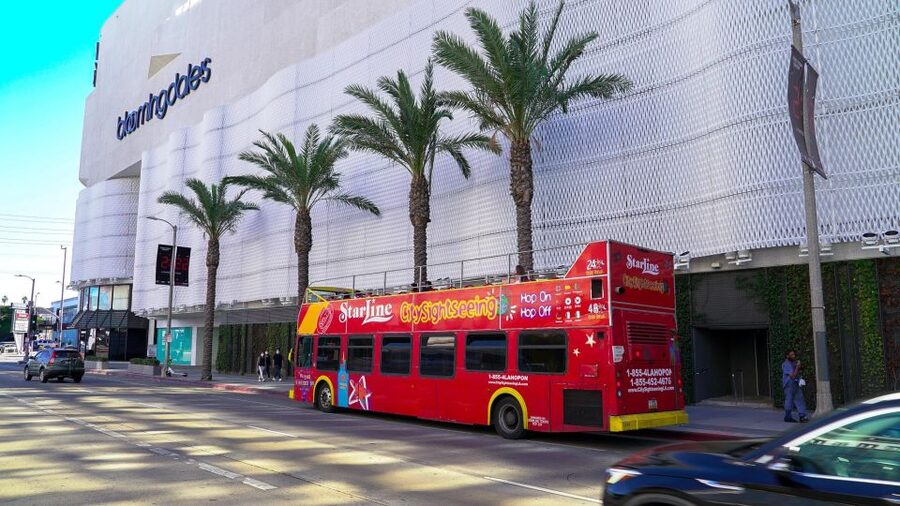 Los Angeles: Hop-On Hop-Off Bus Tour with Audio Guide - Hollywood Red Route: Walk of Fame to Rodeo Drive Views