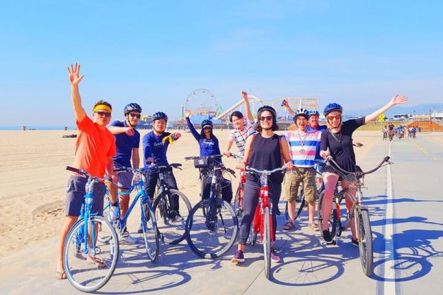 Los Angeles: LA in a Day Guided Electric Bike Tour - Starting in West Hollywood: check-in, safety, and first pedaling
