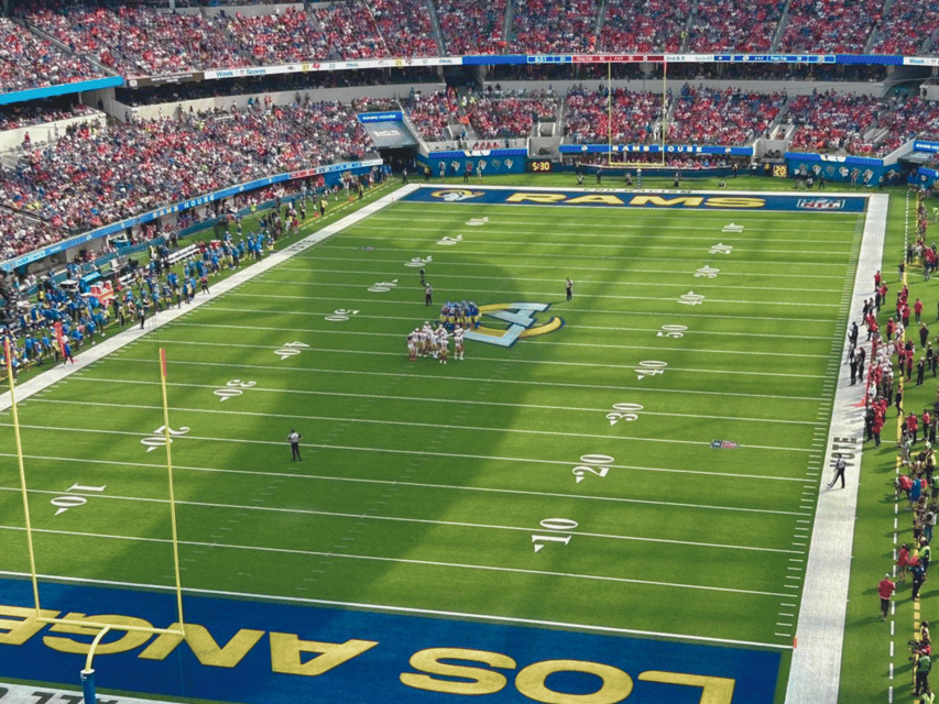Los Angeles: LA Rams NFL Game Ticket at SoFi Stadium - Inside the stadium: views, noise, and pacing your 4 hours
