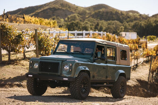 Los Angeles: Private 4x4 Vineyard Tour in Malibu - Meeting point and timing: how to make the 2-hour window work