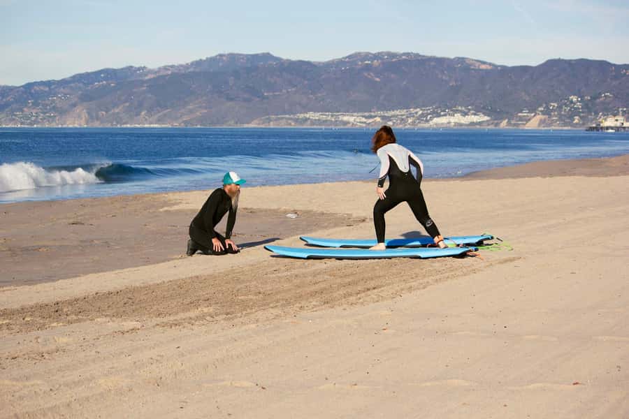 Los Angeles: Private Surfing Lesson with Equipment Rental - Private Surf Lesson Setup in Santa Monica and Manhattan Beach